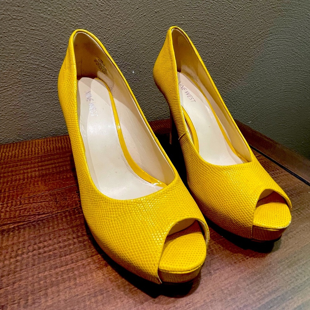 Nine West Peep Toe Pumps
